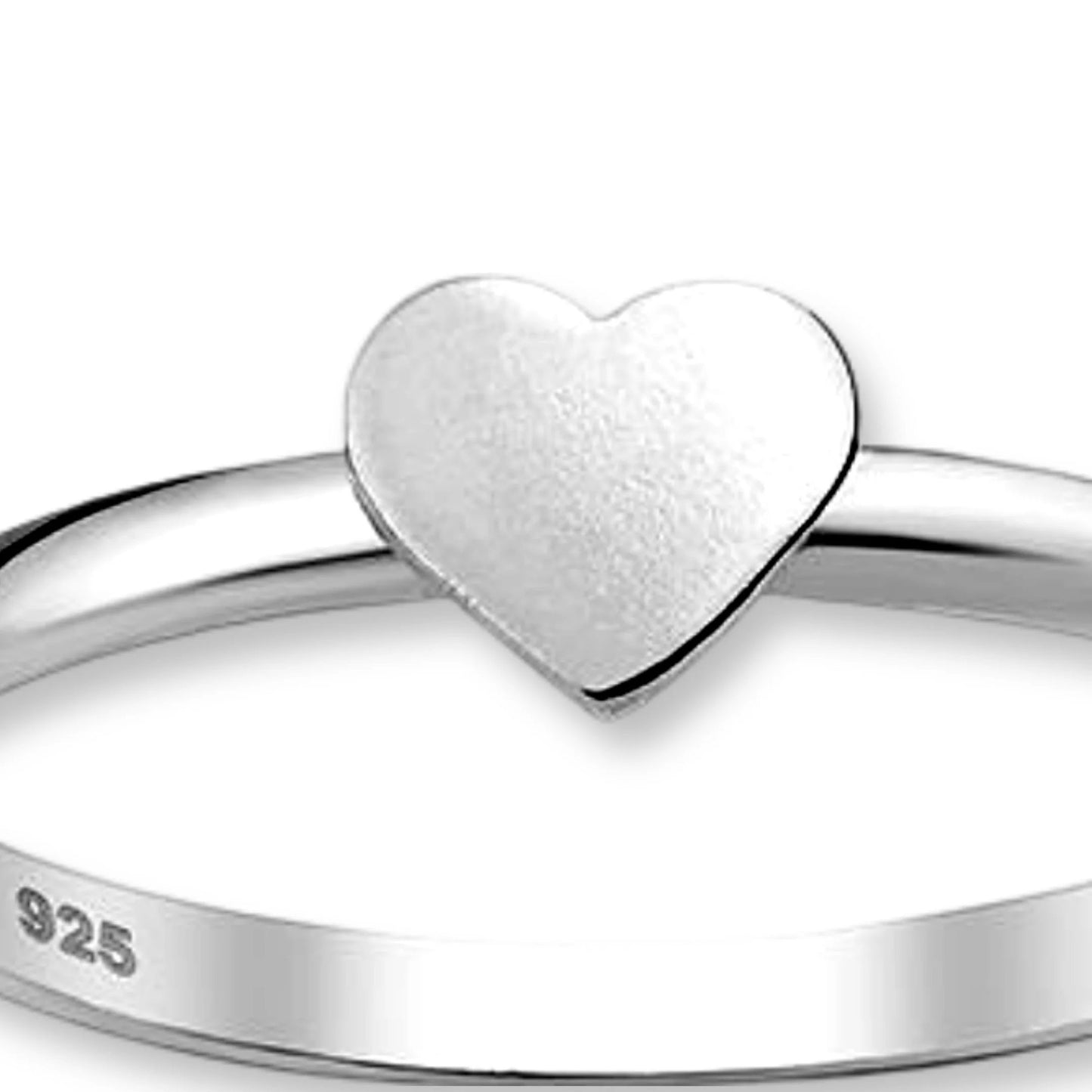 Heart sign ring
