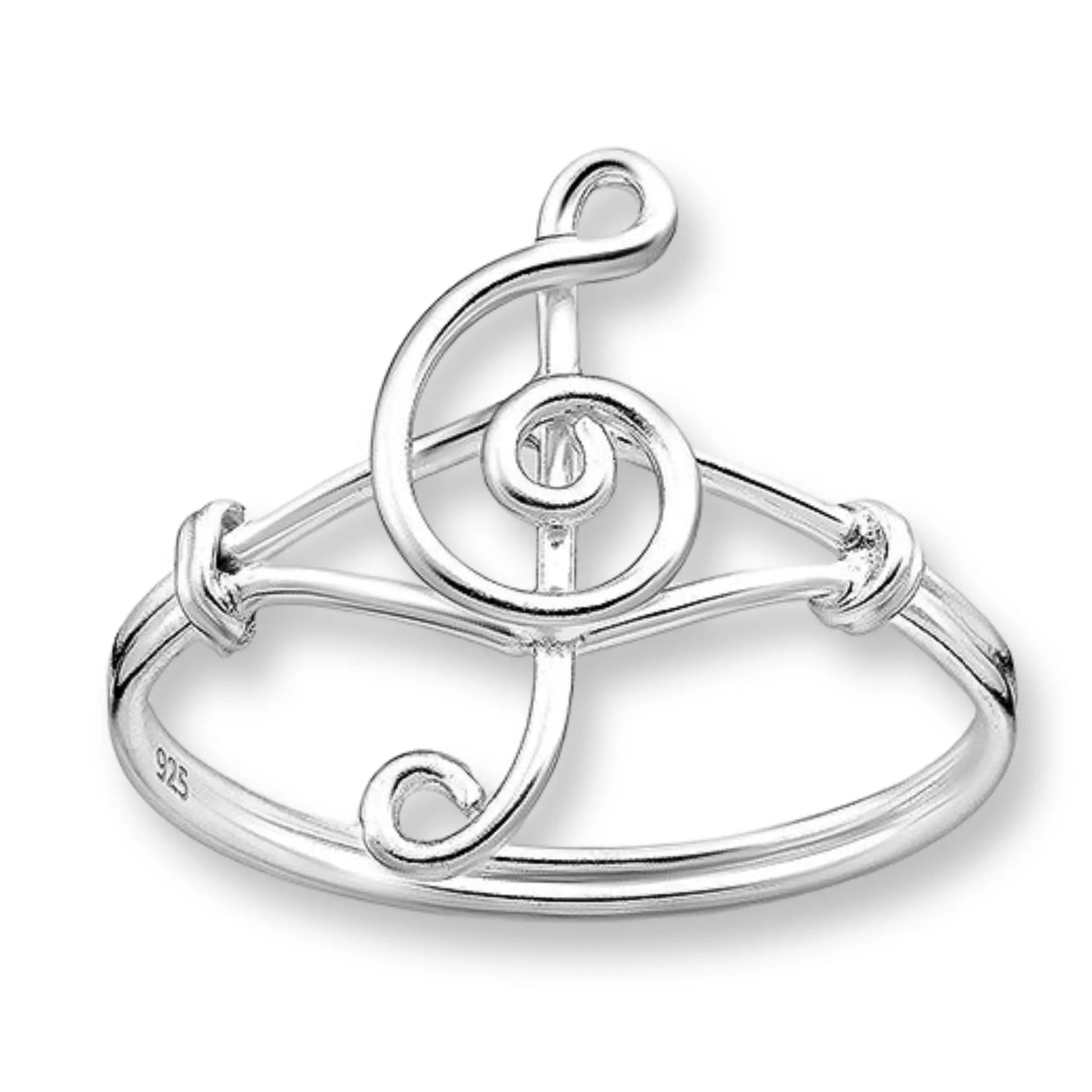 music note ring