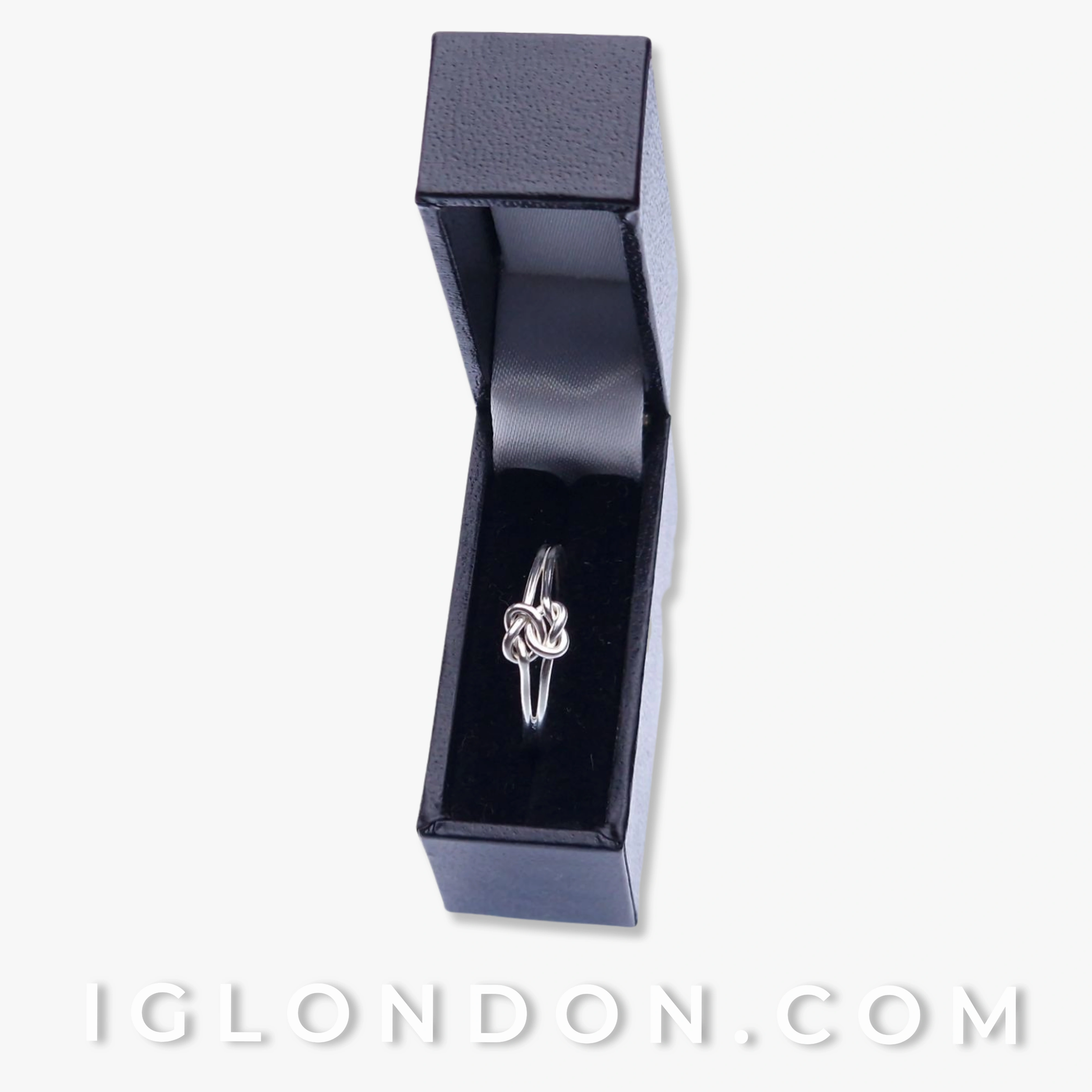 Double knot ring Double knot ring crafted in sterling silver - IGLondon.com IGLondonByElissa, new