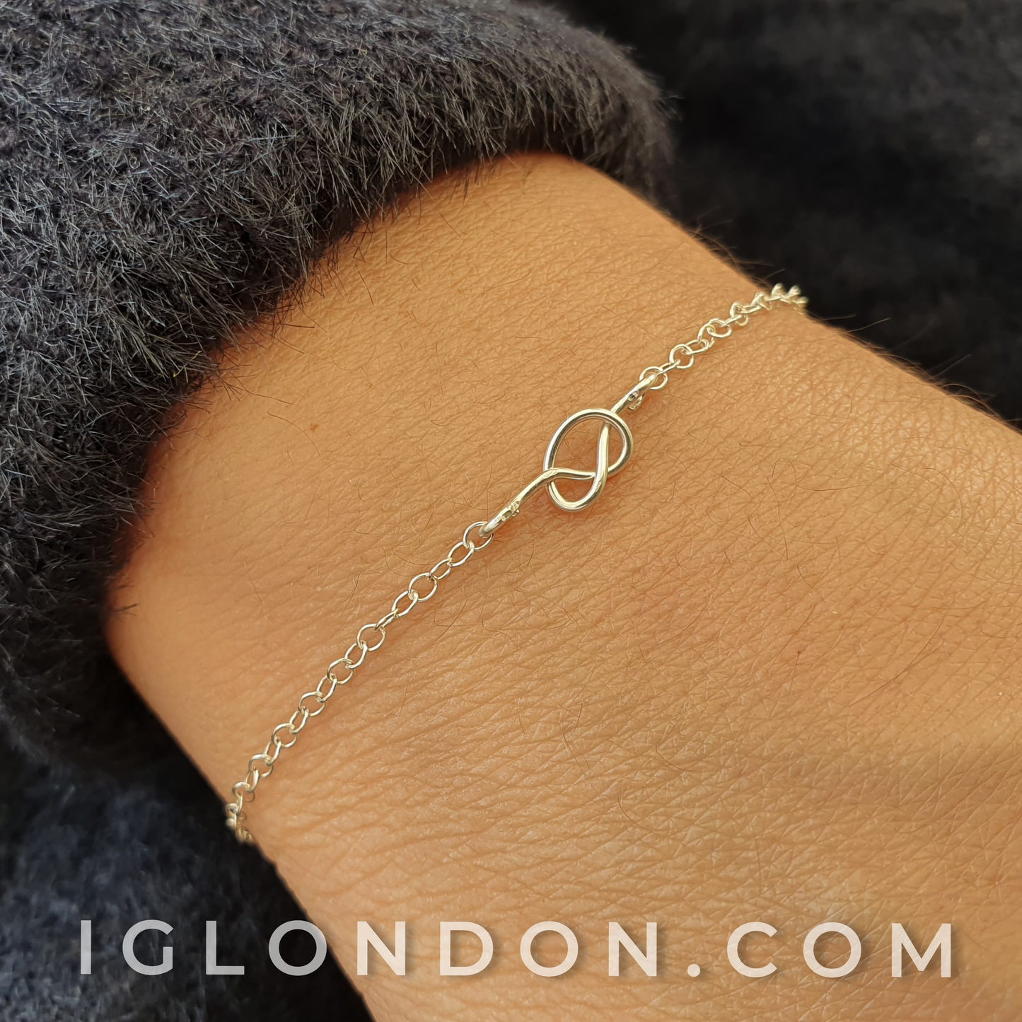 The knot friendship bracelet,The knot friendship bracelet, crafted in sterling silver - IGLondon.com IGLondon.com, knot, mother, mothers, new, sterling silver